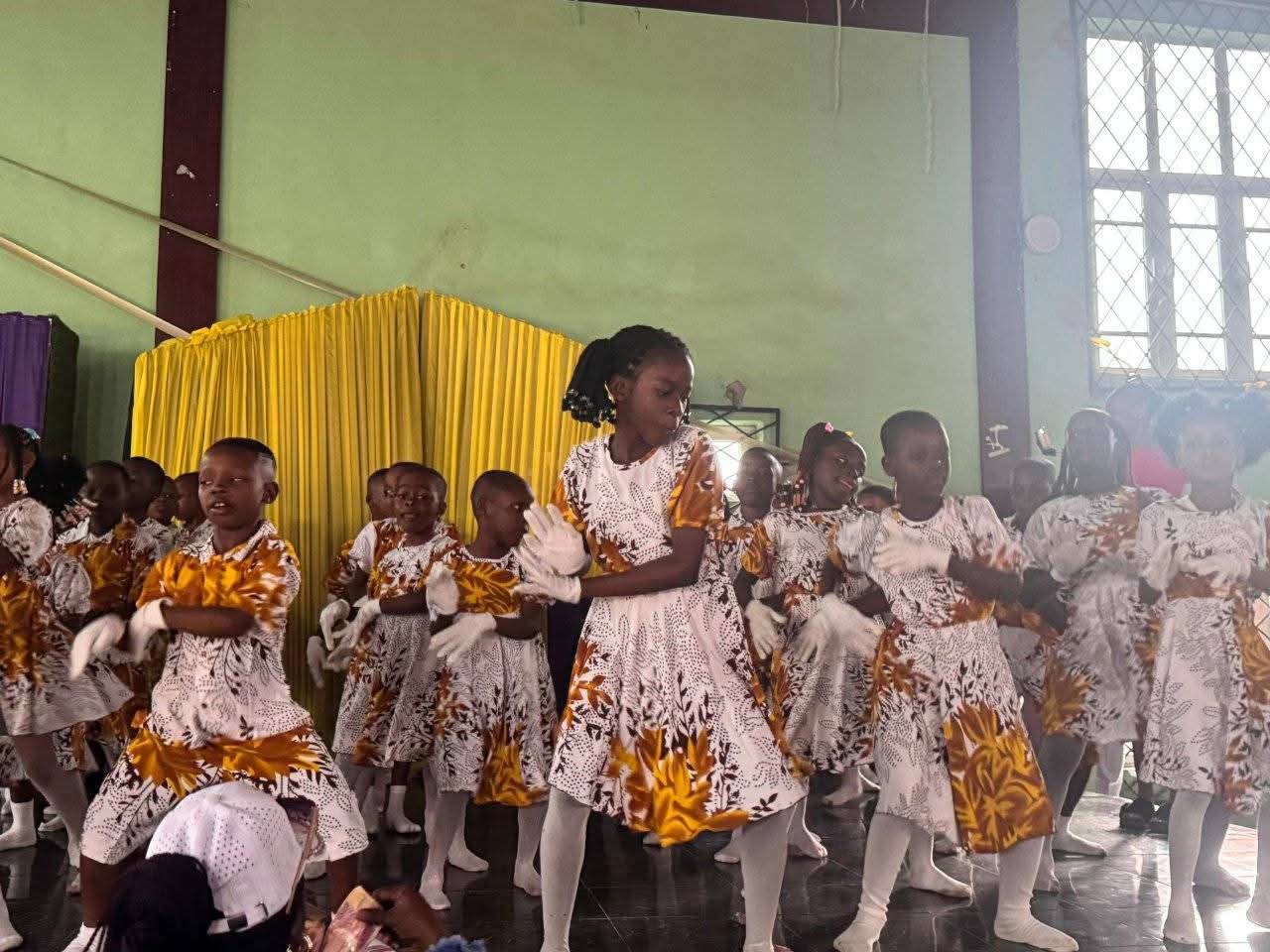 Performance during graduation ceremony